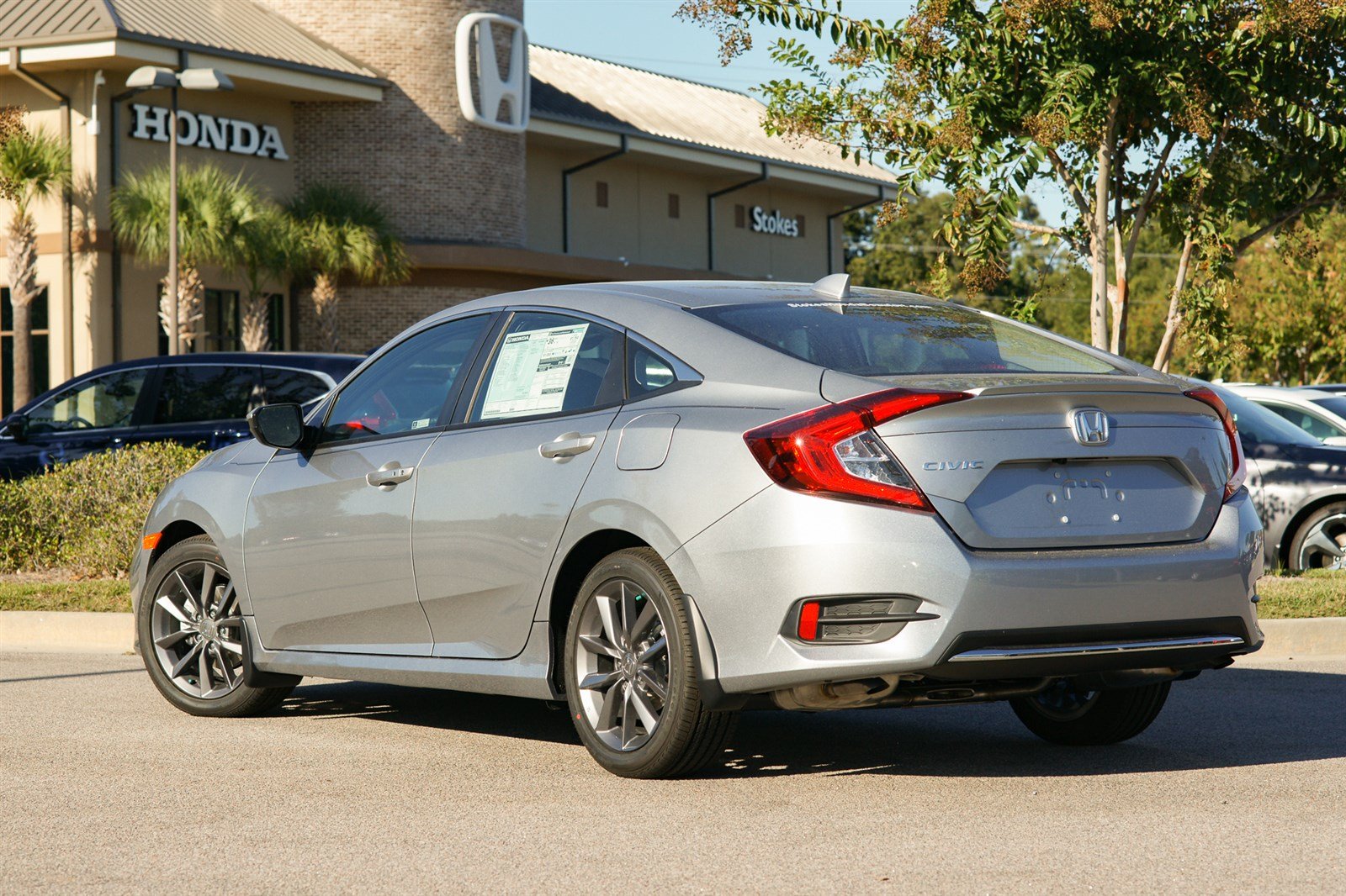 New 2019 Honda Civic Sedan Ex Fwd 4dr Car